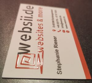 Visitenkarten Flyer Wiesbaden